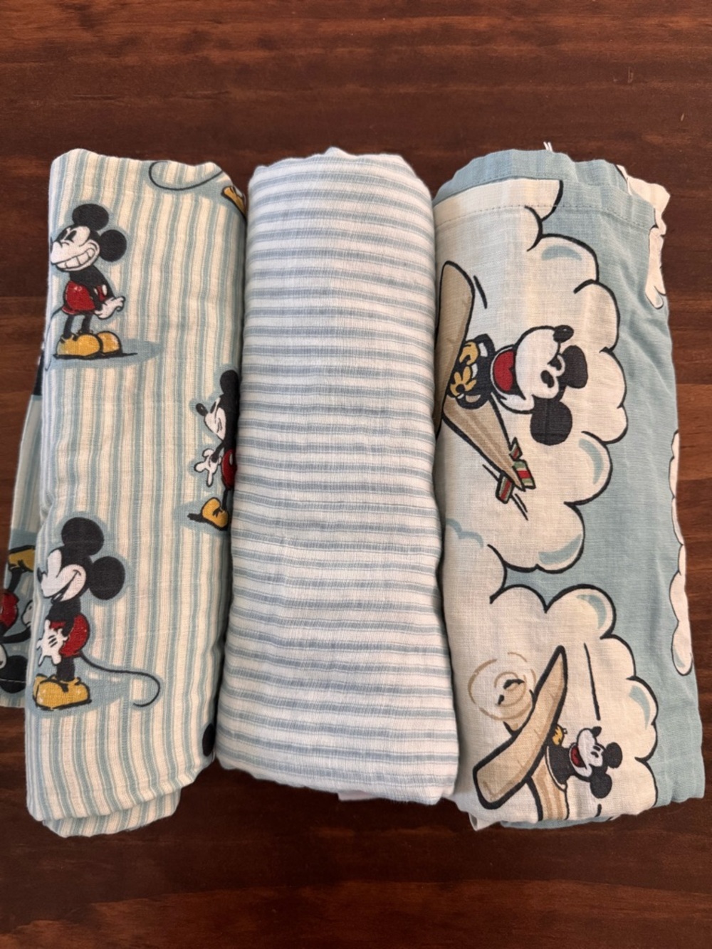 Pottery Barn Kids Disney Home X Sanderson Organic Cotton Swaddles